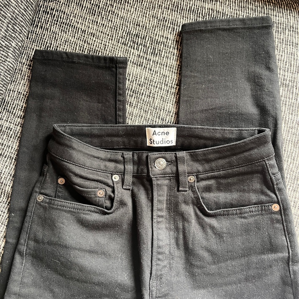 Acne Studios High Rise Skinny Jeans